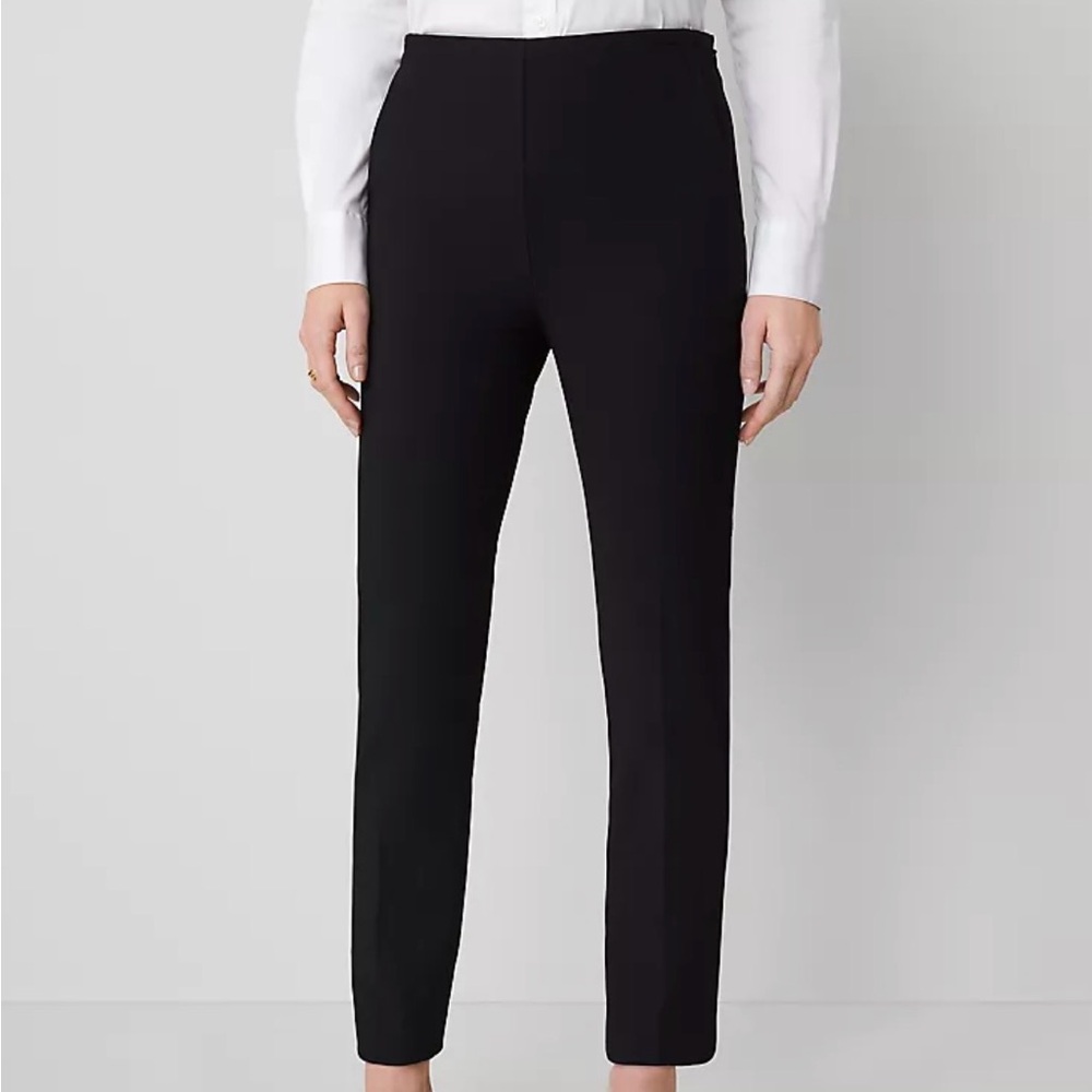 Ann Taylor Black Straight Leg Pants
